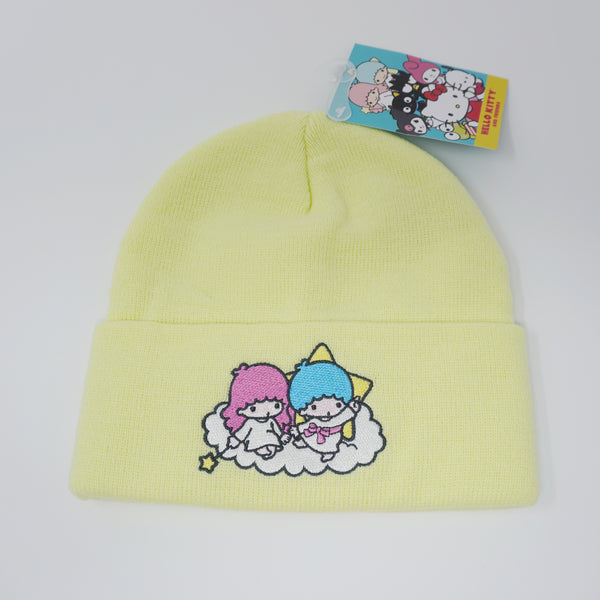 Yellow Little Twin Stars Beanie - dumbgood x Sanrio
