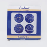 Pusheen Stellar 4 Piece Coaster Set - 2020 Fall Pusheen Box Exclusive