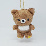 2016 Chairoikoguma Basic Plush Keychain - Rilakkuma - San-X