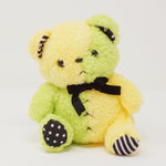 Small Yellow & Green "Repeat" Bear Plush 5.5" - Kumax Moco - Yell Japan