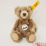 Mini Teddy Bear Brown-tipped Collectible Plush - Steiff Classic