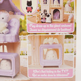 Spooky Surprise House with Spookie the Ghost - Halloween - Calico Critters - Ghost Kitty