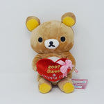 2007 Sweet & Happy Day Rilakkuma with Heart Plush
