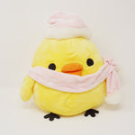 2006 Medium Kiiroitori Plush- 711 Exclusive Pink Snow Winter Rilakkuma