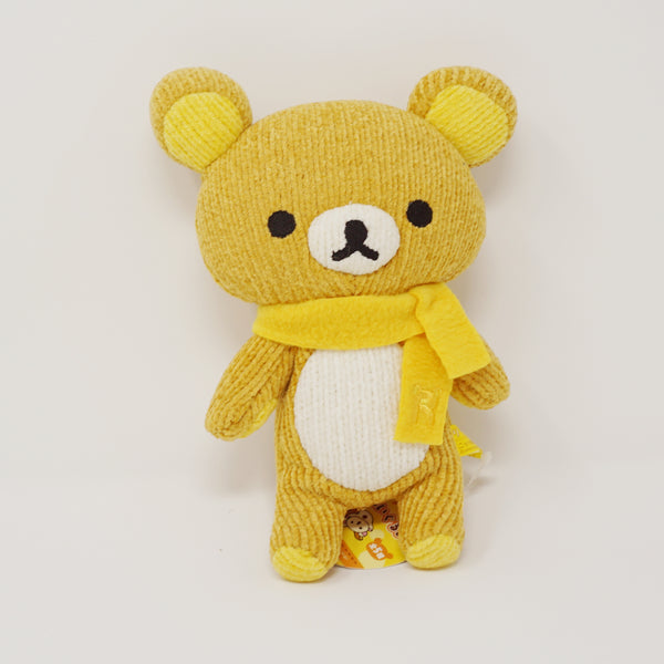2006 Knit Rilakkuma with Scarf Plush - Winter Rilakkuma