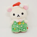 2016 Korilakkuma in Christmas Tree Dress Plush - Christmas Rilakkuma Store Limited