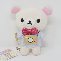 2017 Korilakkuma Bow Tie & Camera Plush - Kansai Souvenir Theme Rilakkuma Store - San-X