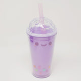 (Damaged Box) Taro Boba Tea Reusable Tumbler - SMOKO