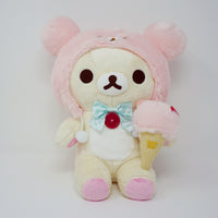 2019 Korilakkuma Medium Plush - Happy Ice Cream Rilakkuma - San-X