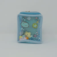 Clear Pouch Keychain Sumikko Sea Mary Bear