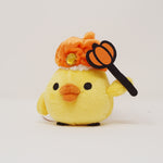 2009 Pumpkin Hat Kiiroitori Prize Toy Plush - Rilakkuma Pumpkin Halloween