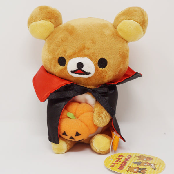Rilakkuma Cape & Pumpkin Prize Plush - Halloween