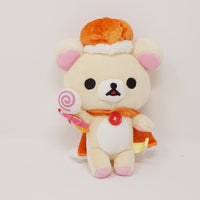 (No Tags) 2013 Korilakkuma with Candy & Cape Prize Plush - Rilakkuma Shiny Halloween - San-X