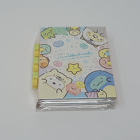Opening Memo B. Pink with Penguin Erasers - Sumikko Sea