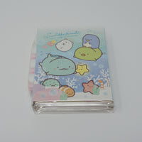 Opening Memo A. Blue with Shirokuma Erasers - Sumikko Sea