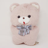 Fuzzy "Candy Drop" Soft Pink Bear Plush - Familiar Bears - Yell Japan Christmas