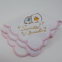 Mini Towel Shirokuma and Real Penguin - B - Sumikko Sea