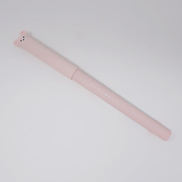Kuma Bear Pen - Pink - Q-Lia Stationery Japan