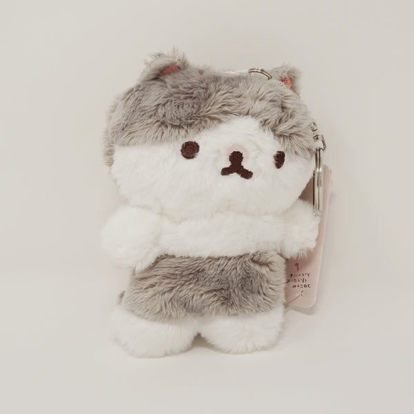 Paripi-chan Corocoro Coronya Plush Cat Keychain - San-X