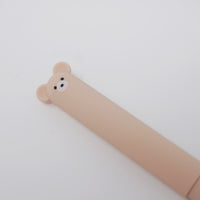 Kuma Bear Pen - Light Brown - Q-Lia Stationery Japan