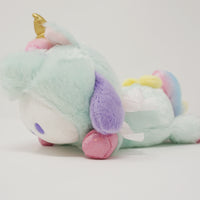 2020 Pochacco Lying Plush Sanrio Original - Rainbow Unicorn Party