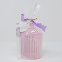 Tiny Canister Stationery Set - Pink Oyasumi Usagi "Good Night Bunny" - Q-Lia Japan