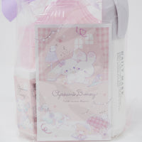 Tiny Canister Stationery Set - Pink Oyasumi Usagi "Good Night Bunny" - Q-Lia Japan