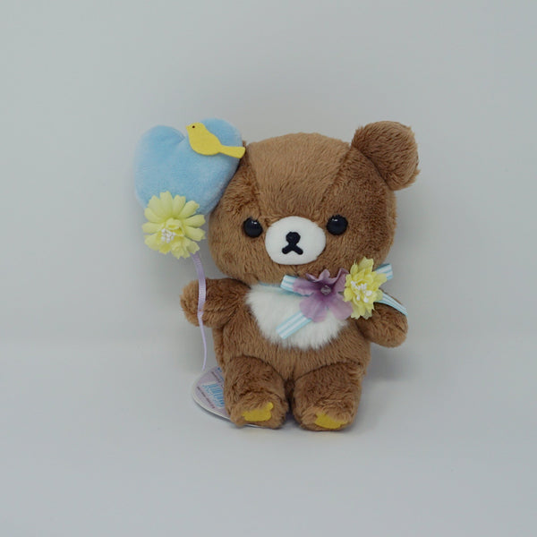 2018 Chairoikoguma with Balloon Plush - Korilakkuma Meets Chairoikoguma Theme - Rilakkuma - San-X