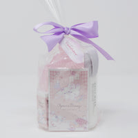 Tiny Canister Stationery Set - Pink Oyasumi Usagi "Good Night Bunny" - Q-Lia Japan