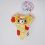 2022 Pizza Rilakkuma Plush Keychain - Rilakkuma Fast Food Series - San-X