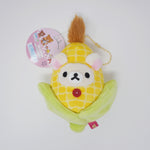 2022 Corn Korilakkuma Plush Keychain - Rilakkuma Fast Food Series - San-X