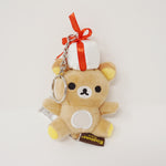 Rilakkuma with Gift Plush Keychain - Unboxed Christmas Rilakkuma Blind Box Plush Keychain - San-X Holiday