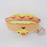 2022 Hot Dog Kiiroitori Plush - Rilakkuma Fast Food Series - San-X