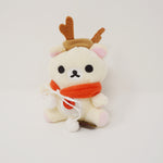 Korilakkuma Reindeer Plush Keychain - Unboxed Christmas Rilakkuma Blind Box Plush Keychain - San-X Holiday