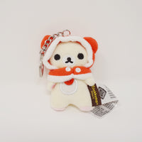 Korilakkuma Red Hood Plush Keychain - Unboxed Christmas Rilakkuma Blind Box Plush Keychain - San-X Holiday