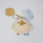 2022 Kiiroitori Corduroy Plush Keychain - Snuggle Up to You Rilakkuma - San-X