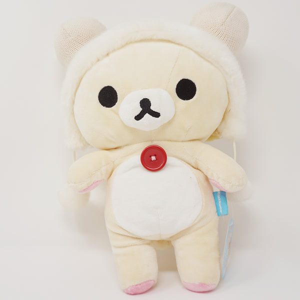 2006 Korilakkuma Hood Plush White Winter Theme - Rilakkuma - Christmas 711 Exclusive - San-X