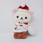 (No Tags) 2013 Korilakkuma Santa in Chimney Plush - Christmas Rilakkuma Store Limited - San-X
