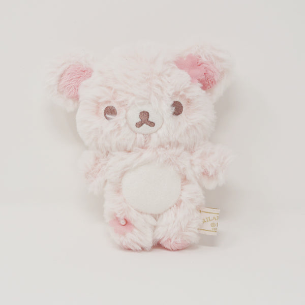 2018 Rilakkuma Sherbet Pink Cherry Blossom Sakura Plush Keychain - San-X