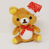 2012 Red Santa Hat Rilakkuma Prize Plush - Christmas Rilakkuma