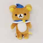 2011 Rilakkuma with Blue Santa Hat Plush - Colorful Christmas Rilakkuma