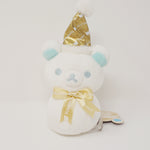 2009 Gold Santa Hat Rilakkuma Snowman - Christmas Rilakkuma