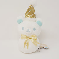 2009 Gold Santa Hat Rilakkuma Snowman - Christmas Rilakkuma
