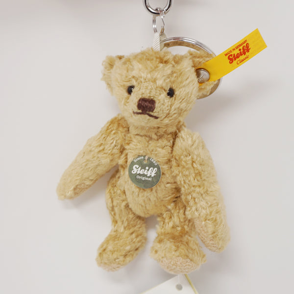 Teddies for Tomorrow "Basko" Teddy Bear Pendant Keychain Plush - Steiff Classic