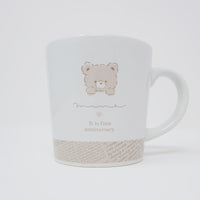Mug Cup and Towel Set - Latte - Q-Lia Japan