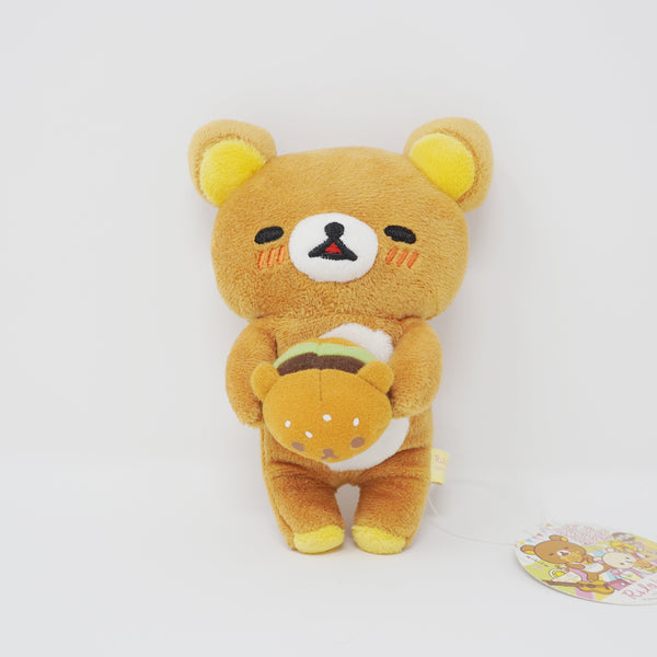 2012 Rilakkuma with Burger Prize Plush - Happy Picnic - San-X