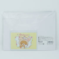 Pouch Set (Bunny Tails - White with Mini Yellow) - Rilakkuma Bunny Theme