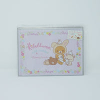 Pouch Set (Pink with Mini Clear) - Rilakkuma Bunny