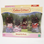 Midnight Cat Family - Calico Critters