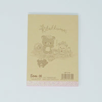 Large Memo Pad A. (White Background Landscape) - Rilakkuma Bunny Theme